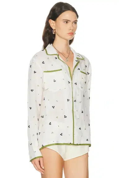 BODE Blackberry Patch Long Sleeve Top | Thumbnail 2 BODE Blackberry Patch Long Sleeve Top | Thumbnail 2