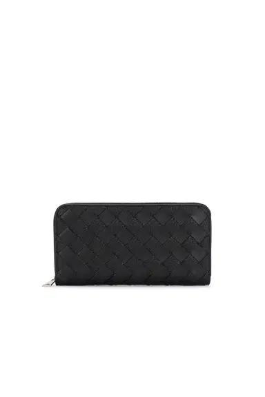 Bottega Veneta Int15 Check Taurillon Avenue Portafoglio | Thumbnail 1