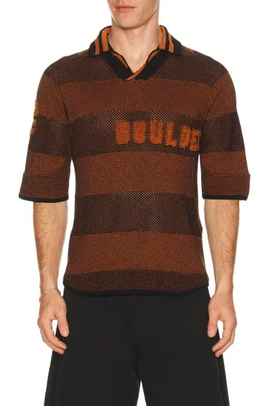 Isa Boulder Boulder Line Polo Shirt | Thumbnail 3