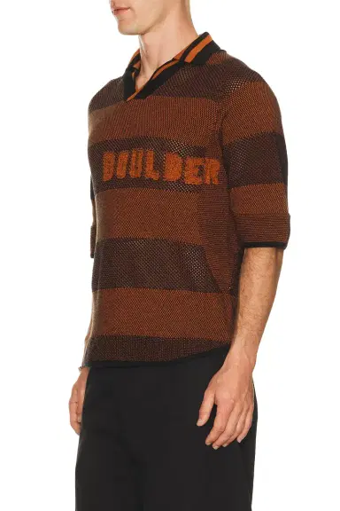 Isa Boulder Boulder Line Polo Shirt | Thumbnail 5