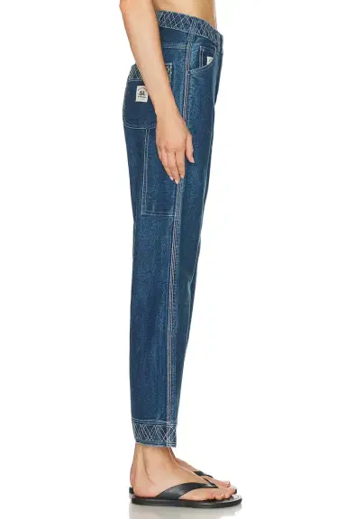 BODE Embroidered Knolly Brook Straight Leg | Thumbnail 2