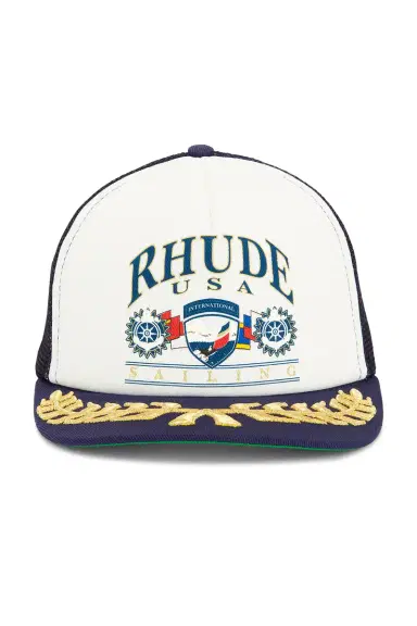 Rhude USA Sailing Icon Trucker Hat | Thumbnail 3 Rhude USA Sailing Icon Trucker Hat | Thumbnail 3