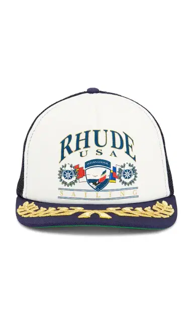 Rhude USA Sailing Icon Trucker Hat | Thumbnail 1 Rhude USA Sailing Icon Trucker Hat | Thumbnail 1
