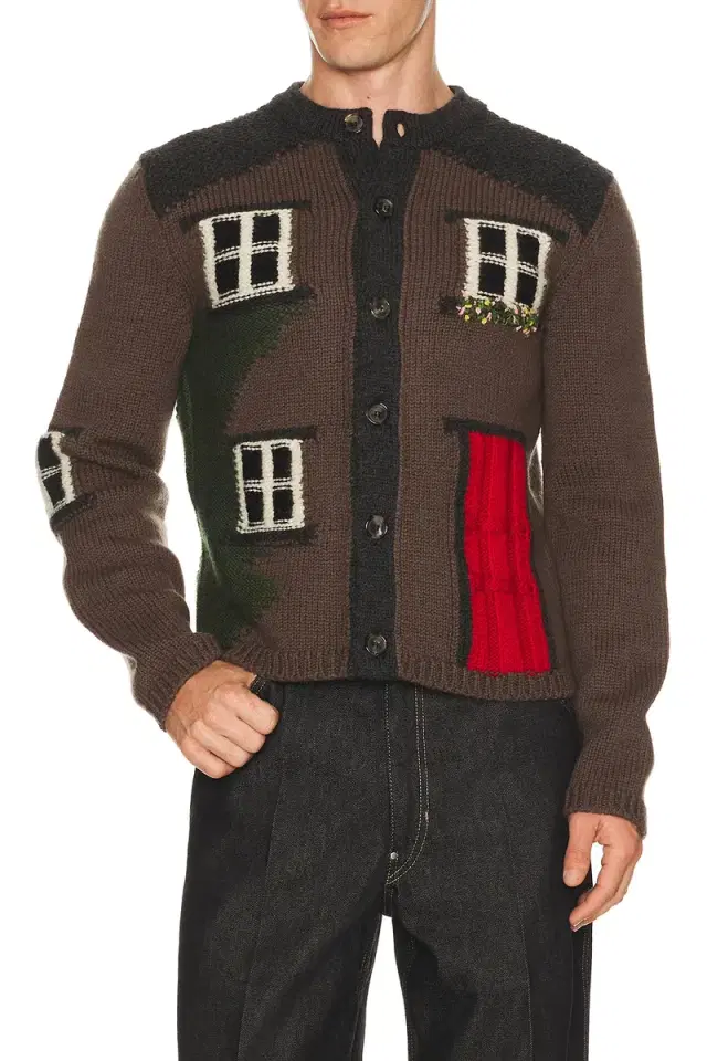 JW Anderson House Polo Cardigan