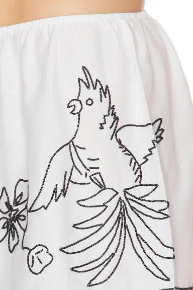 BODE Beaded Cockatoo Tap Short | Thumbnail 6 BODE Beaded Cockatoo Tap Short | Thumbnail 6