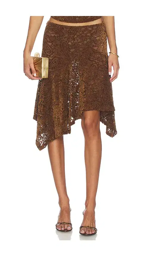 LIONESS Hamptons Midi Skirt