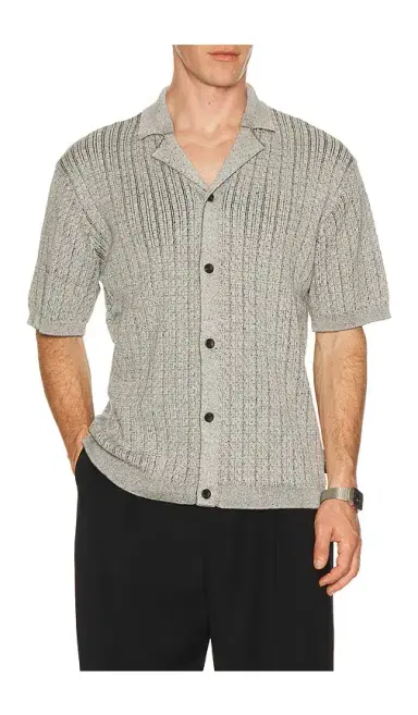Les Deux Evan Knitted Shirt | Thumbnail 1