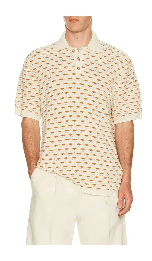 Les Deux Esmay Shell Knitted Polo