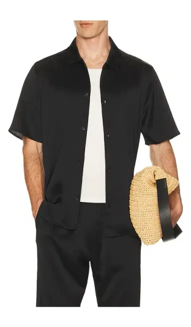 Les Deux Hector Plisse Shirt | Thumbnail 1