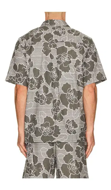 Les Deux Charlie Poppy All Over Print Shirt | Thumbnail 2 Les Deux Charlie Poppy All Over Print Shirt | Thumbnail 2