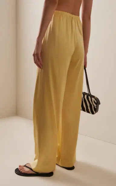 ÉTERNE Brody Silk Satin Pants | Thumbnail 5