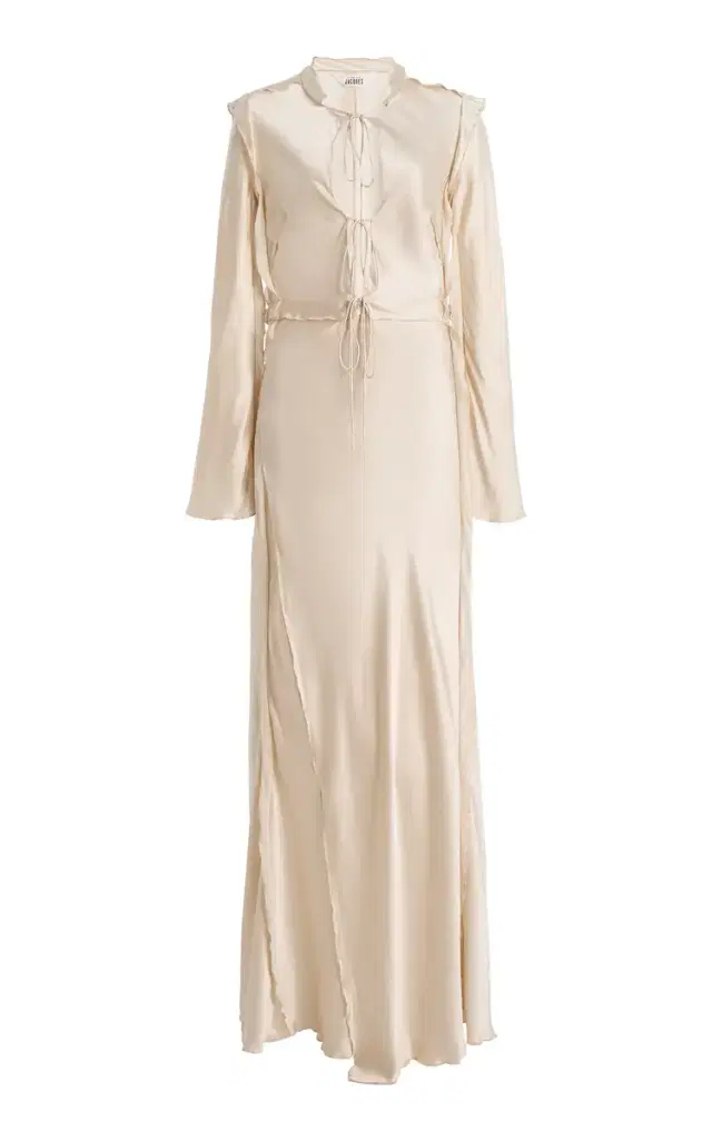 Kerry Silk-Satin Midi Dress