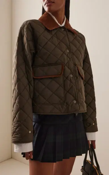 Miu Miu Quilted Jacket | Thumbnail 2