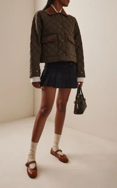 Miu Miu Quilted Jacket | Thumbnail 3