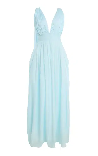 DEME Exclusive The Sabrina Silk-Chiffon Dress | Thumbnail 8 DEME Exclusive The Sabrina Silk-Chiffon Dress | Thumbnail 8