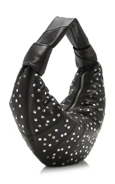 Lemaire Mini Fortune Croissant Studded Leather Hobo Bag | Thumbnail 3