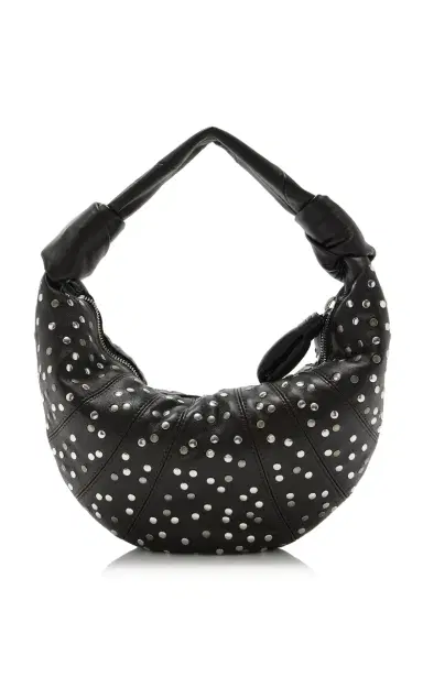 Lemaire Mini Fortune Croissant Studded Leather Hobo Bag | Thumbnail 4