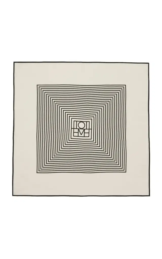Monogram Silk Scarf