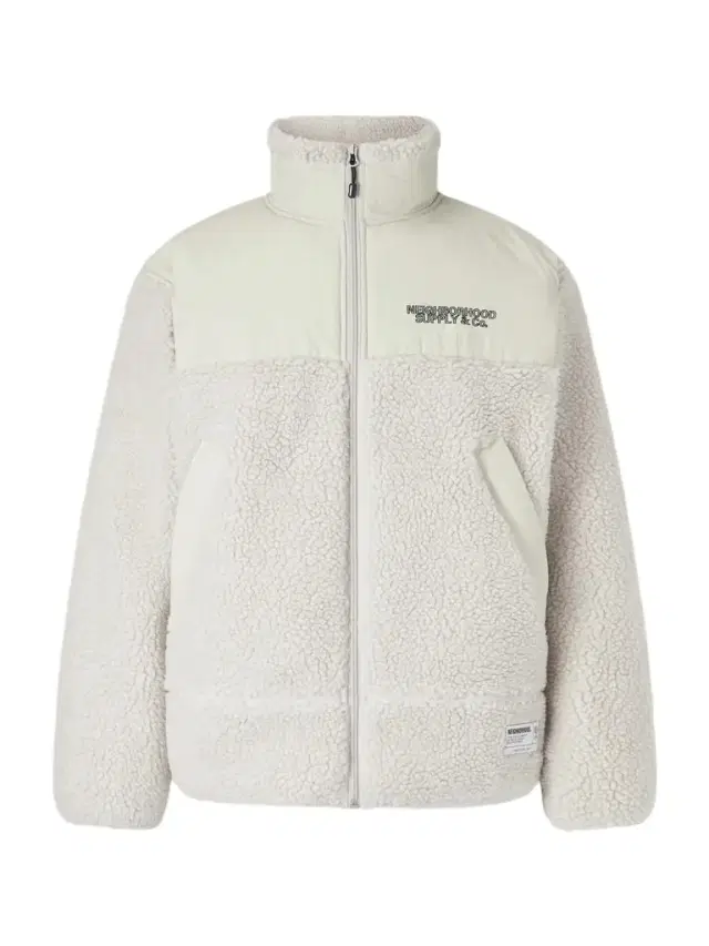 Neighborhood Logo-Embroidered Shell-Trimmed Fleece Jacket - Men