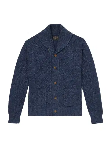 RRL Cable-Knit Cotton Cardigan - Men | Thumbnail 1 RRL Cable-Knit Cotton Cardigan - Men | Thumbnail 1