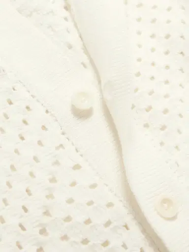 Frescobol Carioca Pinto Crocheted Cotton Shirt - Men | Thumbnail 5
