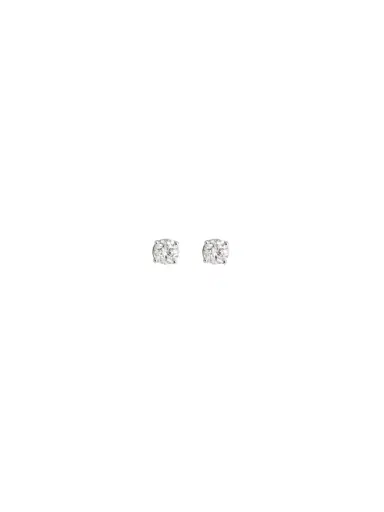 Wish Fine Jewelry 1.03ct Diamond 18K Gold Illusion Stud Earrings | Thumbnail 1 Wish Fine Jewelry 1.03ct Diamond 18K Gold Illusion Stud Earrings | Thumbnail 1