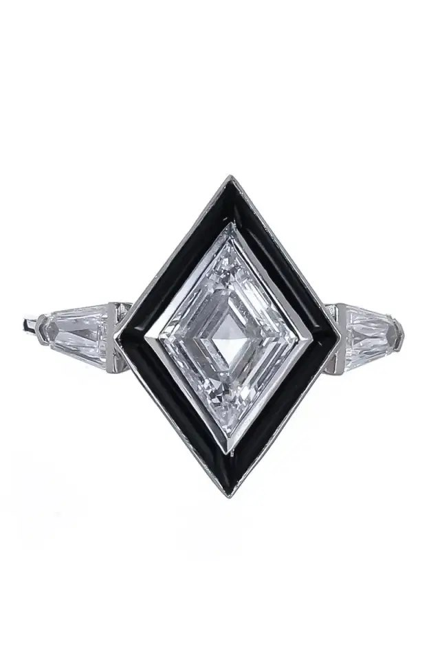 Diamond Black Kite G-One Ring
