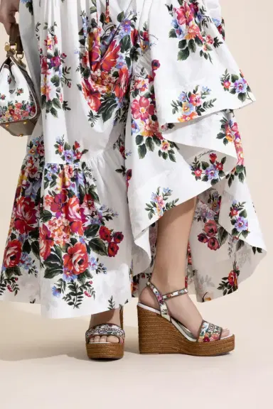 Dolce & Gabbana Wedge Sandal | Thumbnail 2 Dolce & Gabbana Wedge Sandal | Thumbnail 2
