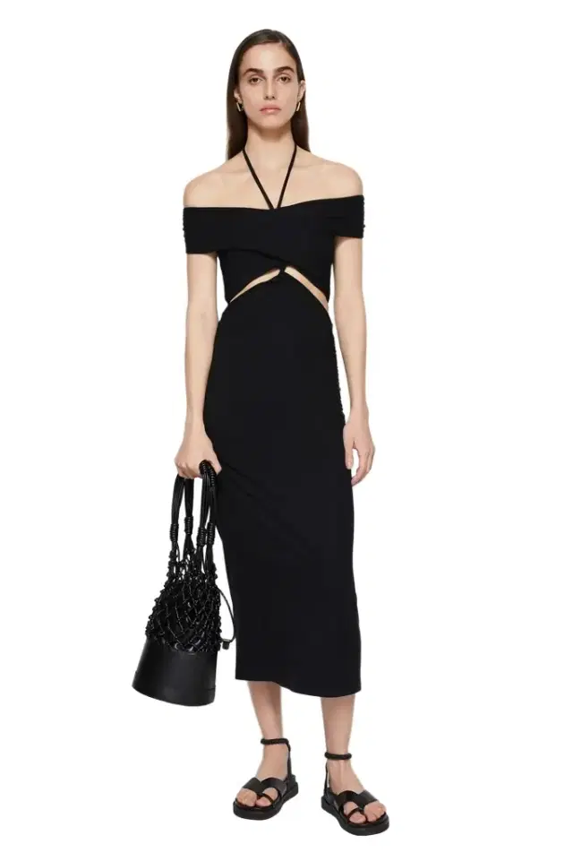 Akane Shaping Halter Dress