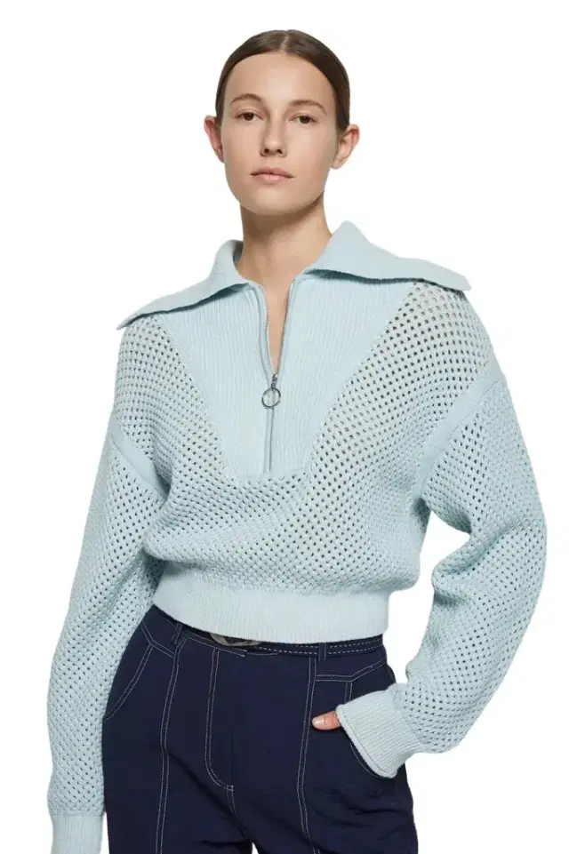 Simkhai Ariella Plaited Polo