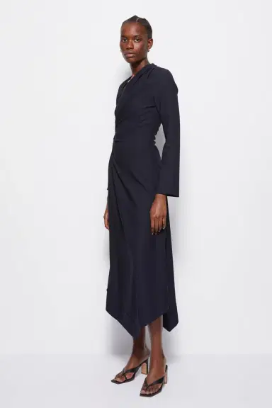 Simkhai Christie Draped Cutout Dress | Thumbnail 3
