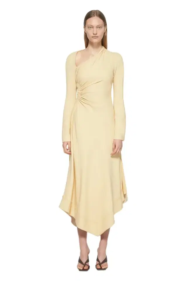 Simkhai Christie Draped Cutout Dress