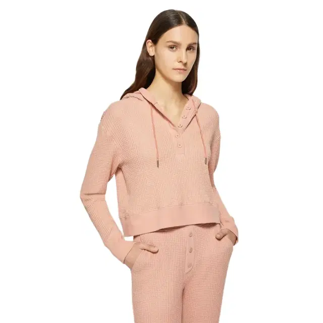 Simkhai Everly Waffle Hoodie