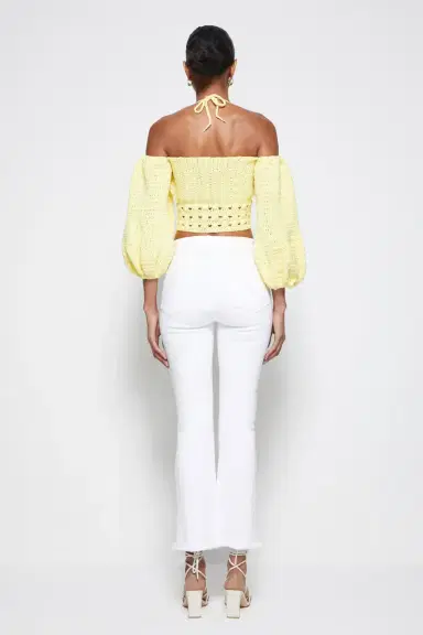Simkhai JS x Elexiay Crochet Top | Thumbnail 6 Simkhai JS x Elexiay Crochet Top | Thumbnail 6