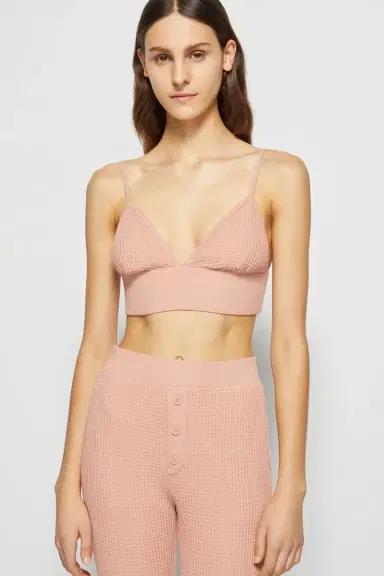 Simkhai Juliette Waffle Bralette | Thumbnail 2