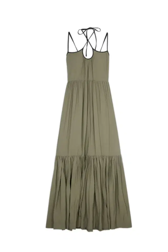Simkhai KELLYANN  SOLID TEARDROP CUTOUT MAXI DRESS