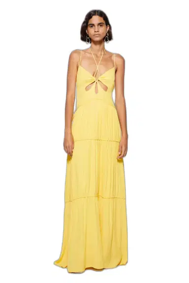 Simkhai Lina Teardrop Maxi Dress | Thumbnail 1 Simkhai Lina Teardrop Maxi Dress | Thumbnail 1