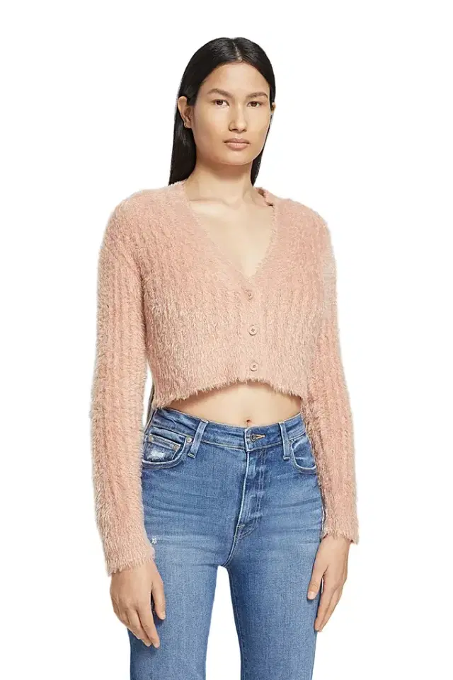 Simkhai Maya Feathered Cardigan
