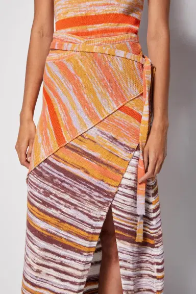 Simkhai Raelle Space Dye Skirt | Thumbnail 4