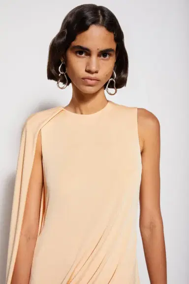 Simkhai Roxi Draped Dress | Thumbnail 3