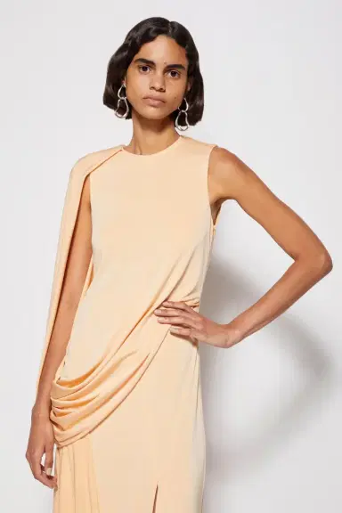 Simkhai Roxi Draped Dress | Thumbnail 4