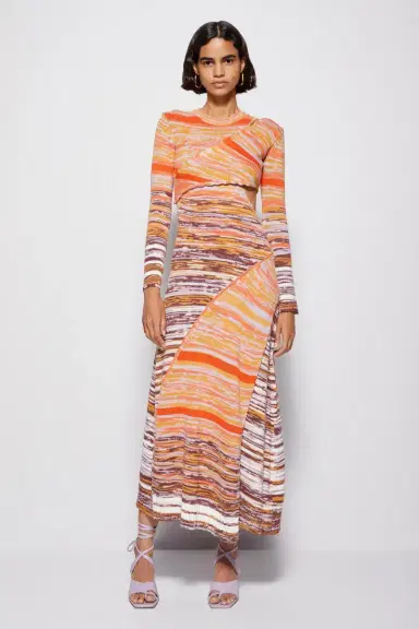 Simkhai Selah Midi Dress | Thumbnail 3