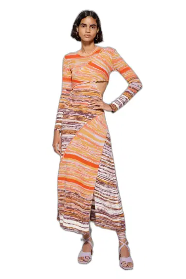 Simkhai Selah Midi Dress | Thumbnail 1