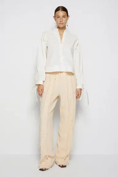 Simkhai Sonya Poplin Shirt | Thumbnail 4 Simkhai Sonya Poplin Shirt | Thumbnail 4