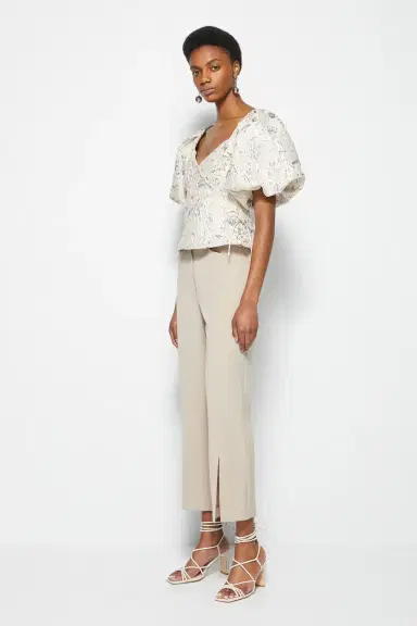Simkhai Taylor Metallic Top | Thumbnail 3 Simkhai Taylor Metallic Top | Thumbnail 3