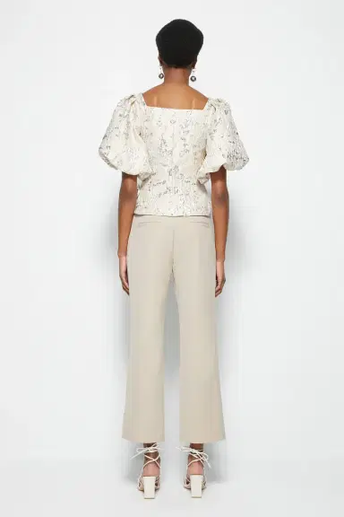 Simkhai Taylor Metallic Top | Thumbnail 5 Simkhai Taylor Metallic Top | Thumbnail 5
