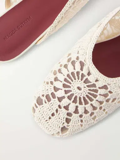 Magda Butrym Crochet Mules | Thumbnail 5 Magda Butrym Crochet Mules | Thumbnail 5