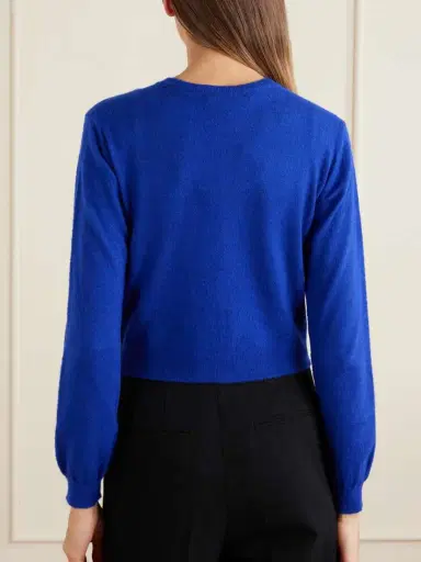 Auralee Brushed Cashmere And Cotton-blend Cardigan | Thumbnail 4