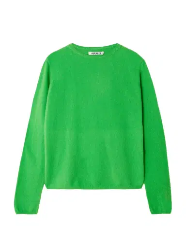 Auralee Brushed Cashmere And Cotton-blend Sweater | Thumbnail 1