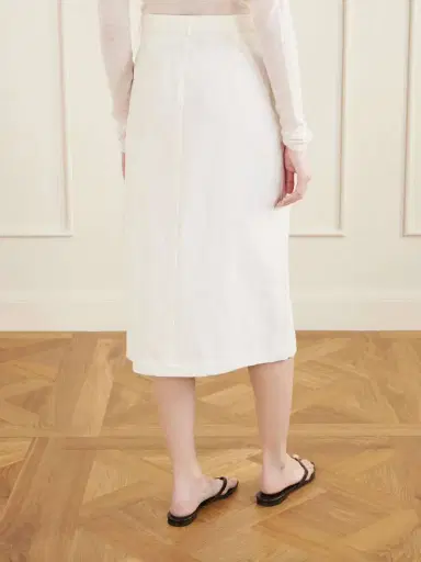 Auralee Wool, Cotton And Linen-blend Skirt | Thumbnail 4 Auralee Wool, Cotton And Linen-blend Skirt | Thumbnail 4